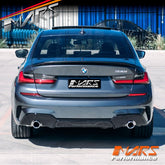 M Performance Style Carbon Fibre Rear trunk boot lip Spoiler Wing Bodykit for BMW 3 Series G20 & G80 M3 2018 - 2024 - Mars Performance